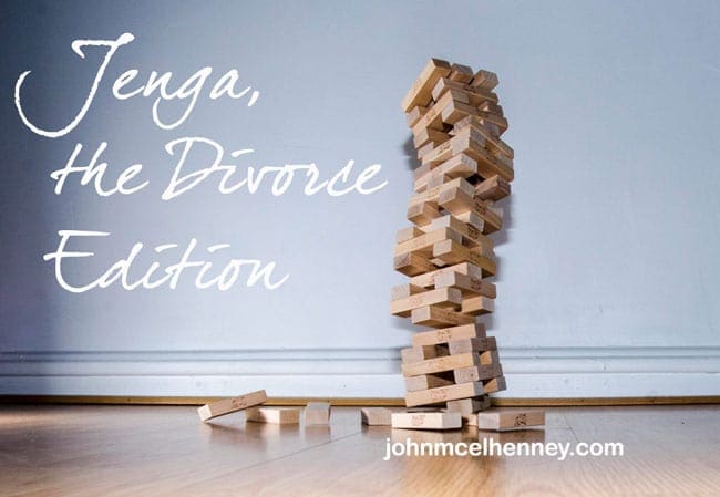 Read more about the article Rising Strong: Jenga, the Divorce Edition