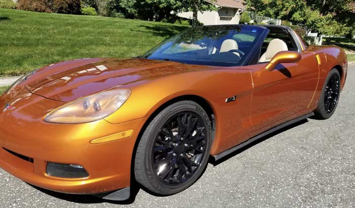 atomic orange corvette